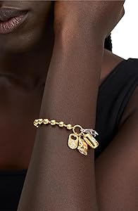 KATE SPADE ファーストフードチャームブレスレット Amazon.com: kate spade new york Snack Time Charm Bracelet